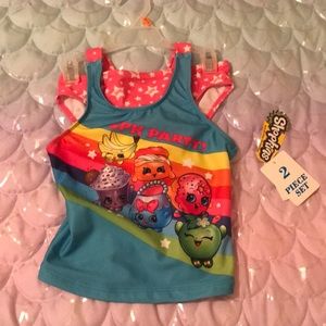 Shopkins 2 piece set size 7/8